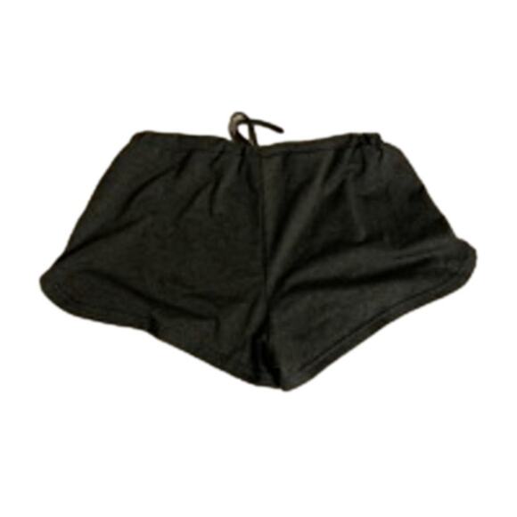 Minimalist Black Drawstring Lounge Shorts Shein Size Small Soft Stretch - Picture 5 of 5